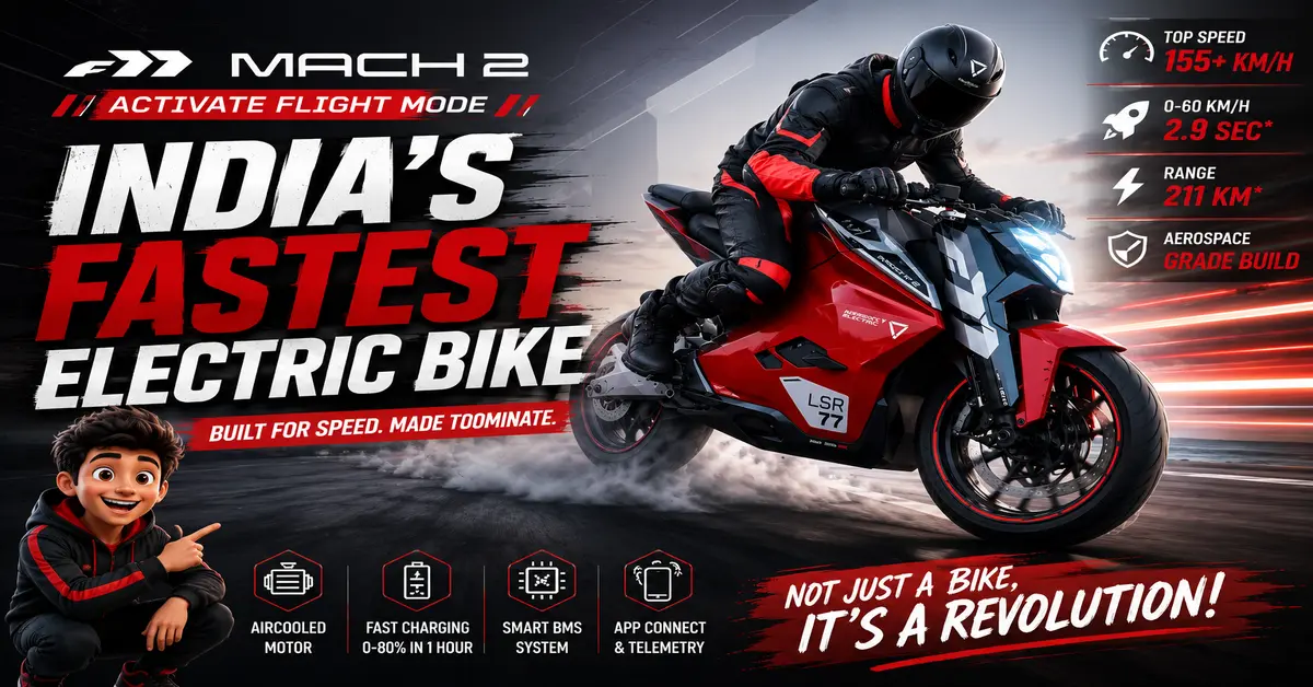 fastest-electric-bike-ultraviolette-f77-india-hindi